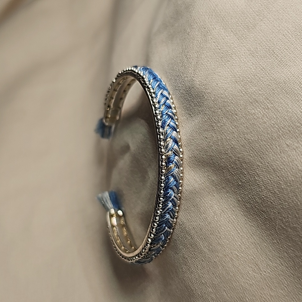 Stella & Dot Braided Cuff Bracelet